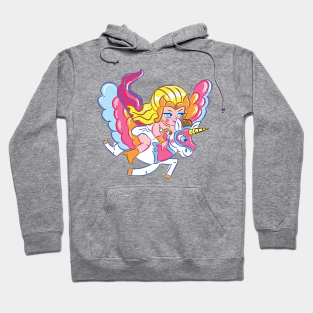 Princess of power Hoodie by LADYLOVE